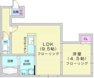 サンテラス元町の物件間取画像